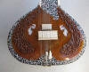 Tabli or soundboard of a sitar