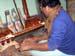 shubash setting sitar frets